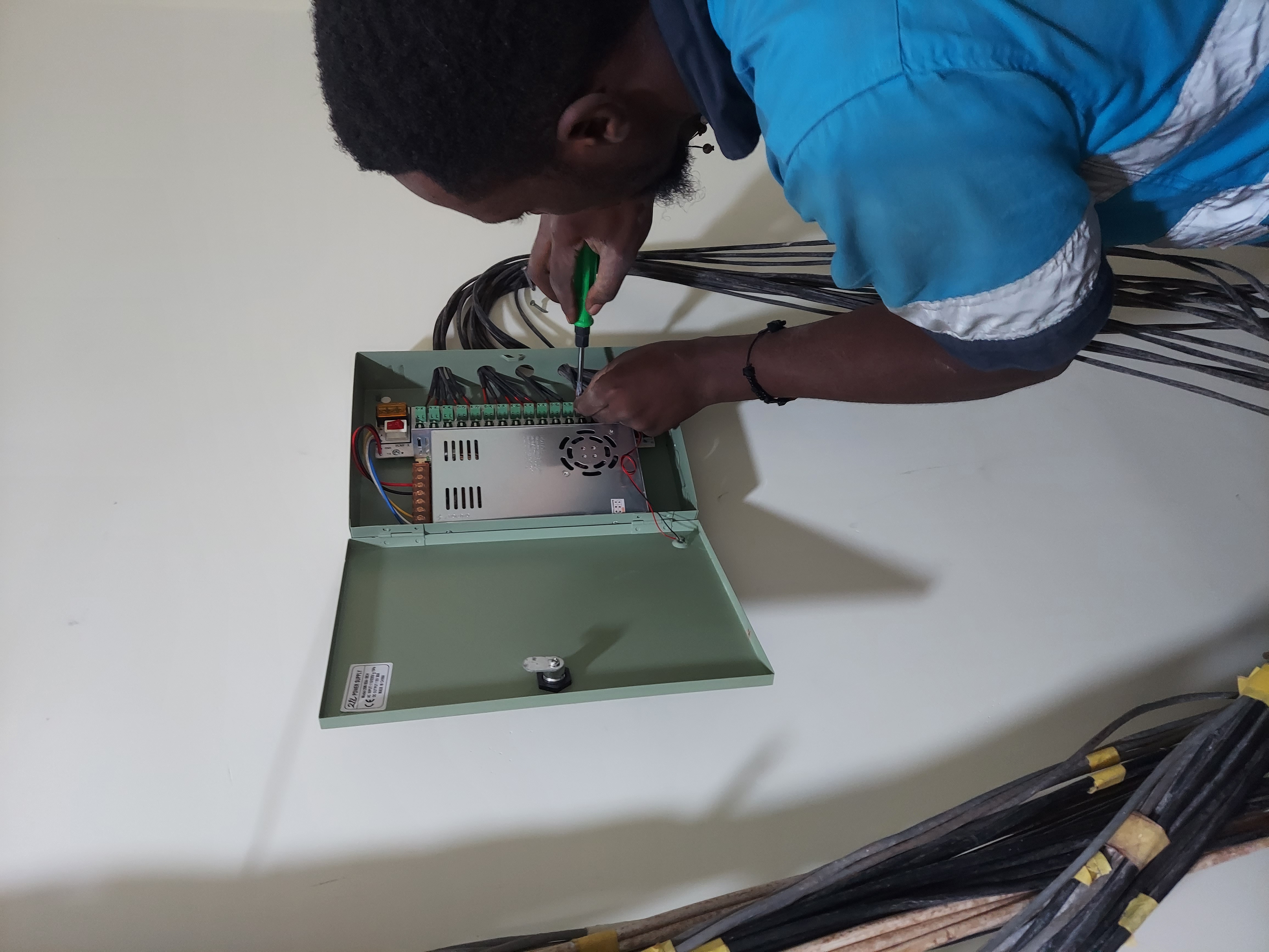 Installation des systèmes de vidéo surveillance